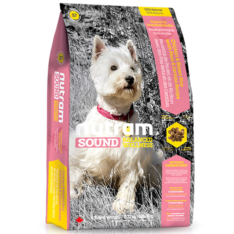 S7 Nutram Sound Small Breed Adult